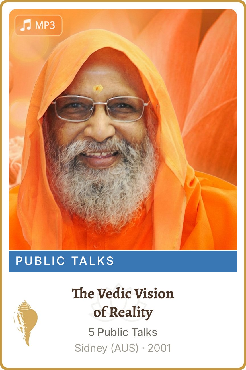 The Vedic Vision of Reality