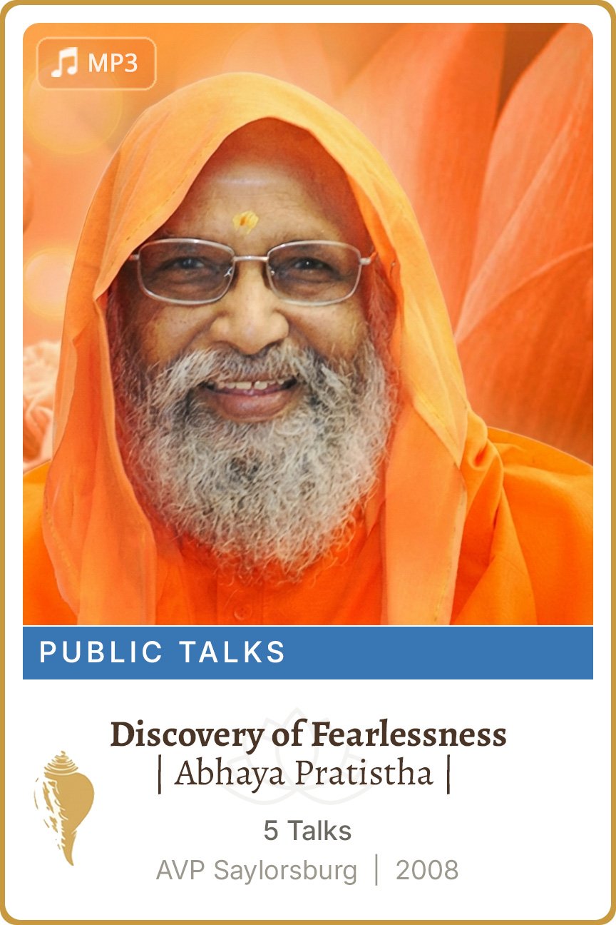 Discovery of Fearlessness (Abhaya Pratishta)